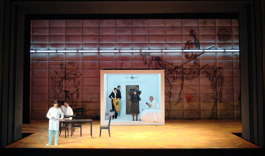 Stage design Man of La Mancha, view 2