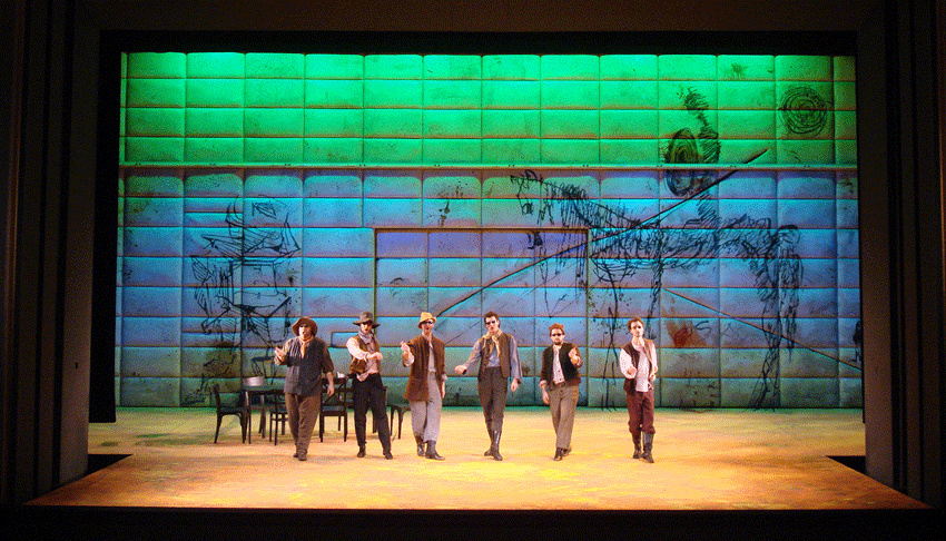 Stage design Man of La Mancha, view 3