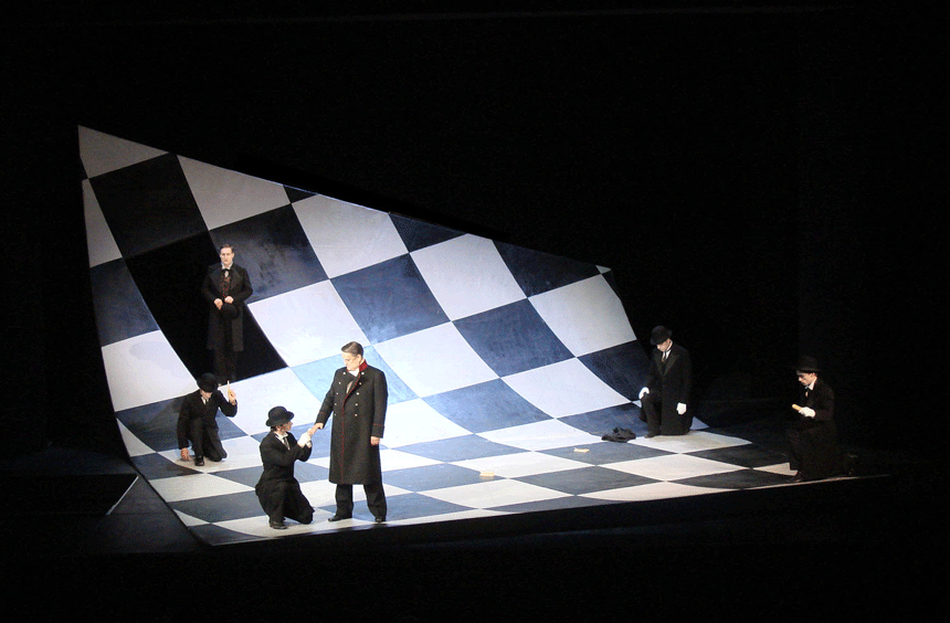 Stage design Intrigue and Love, view 4