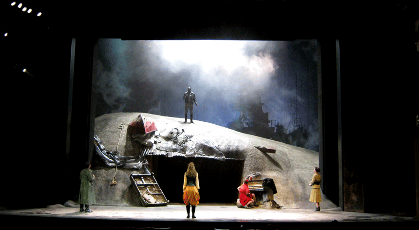 Stage design OTHELLO, view 1
