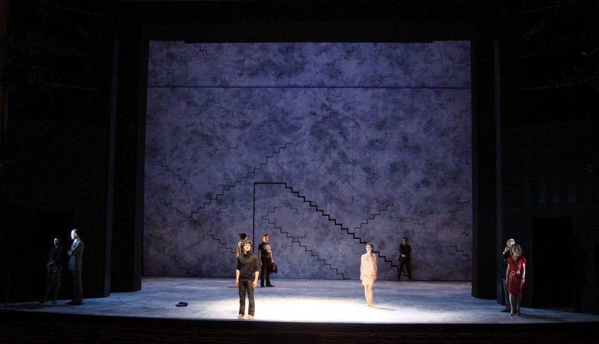 Stage design Romeo and Juliet, view 2
