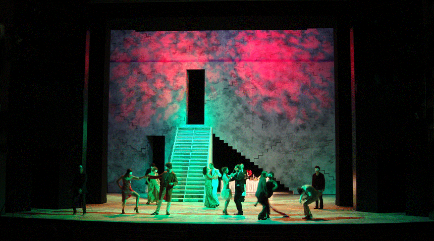 Stage design Romeo and Juliet, view 3