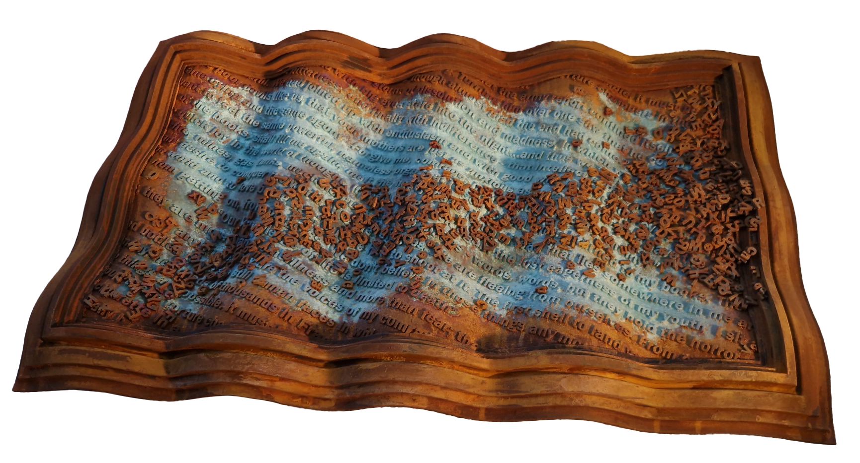 Skulptur waves_VAR_07, Ansicht 2